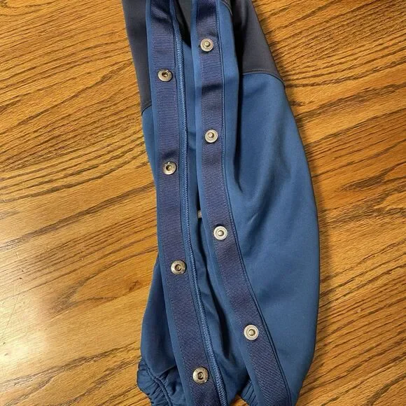 Naz Reid Game Worn UsedNike Pre Game Pants Timberwolves Size XXL Tall Blue